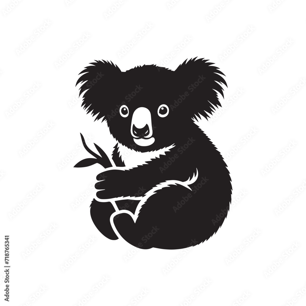 Koala Twilight Reverie: Koala Bear Silhouettes Roaming the Twilight, Creating a Tapestry of Silhouetted Wonder - Koala Illustration - Koala Bear Illustration - Koala Vector
Koala Twilight Reverie: Koala Bear Silhouettes Roaming the Twilight, Creating a Tapestry of Silhouetted Wonder - Koala Illustration - Koala Bear Illustration - Koala Vector
