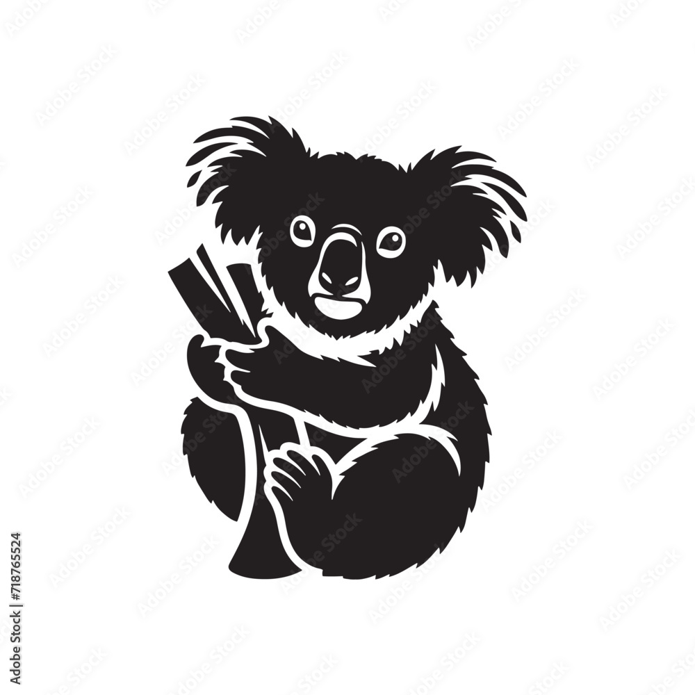 Whimsical Koala Ballet: A Collection of Koala Bear Silhouettes Dancing Gracefully with Nature's Harmony - Koala Illustration - Koala Bear Illustration - Koala Vector
Whimsical Koala Ballet: A Collection of Koala Bear Silhouettes Dancing Gracefully with Nature's Harmony - Koala Illustration - Koala Bear Illustration - Koala Vector