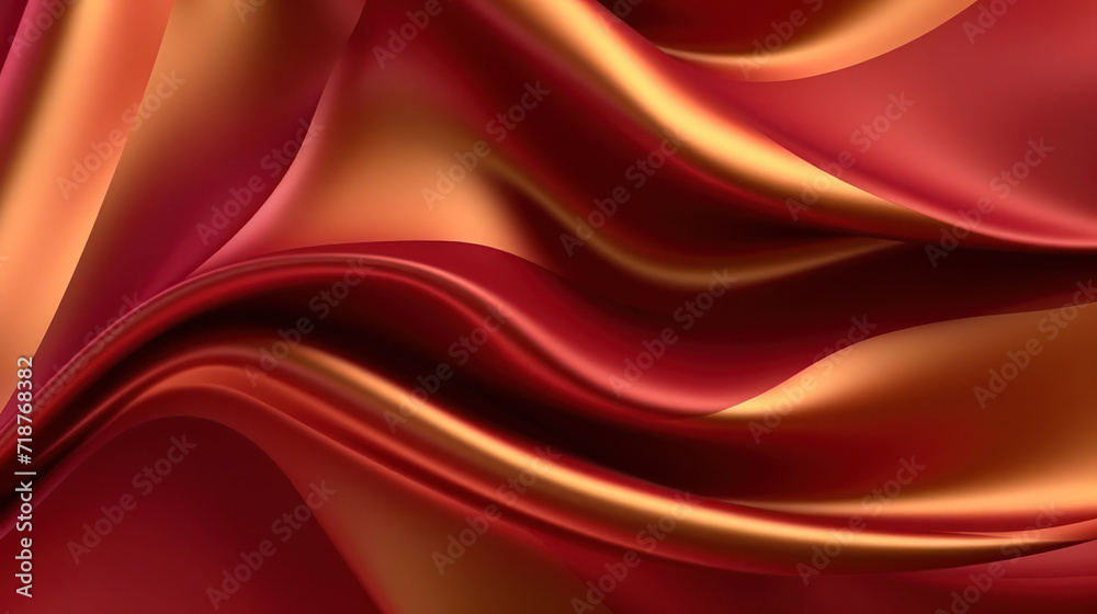 Obraz premium abstract burgundy gold background illustration 
