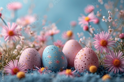 Easter Eggstravaganza: A Colorful Celebration of Spring Generative AI