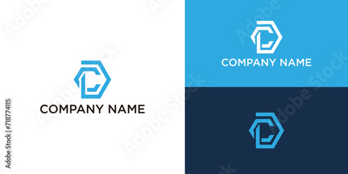 initial dc or cd logo icon design template elements photo