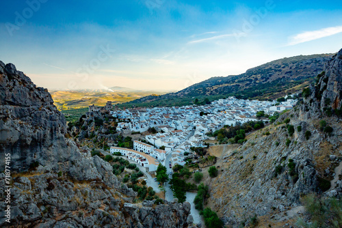 Zuheros, Spain. White house village of Andalusia	 photo