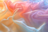 Smooth pastel Silk Wave: Soft Textured Fabric with Elegant Wave Texture and Luxurious Background 