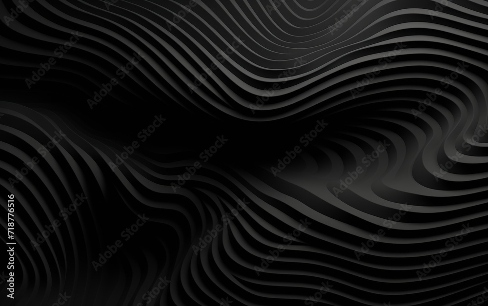 Ripples of tranquility and darkness. background.