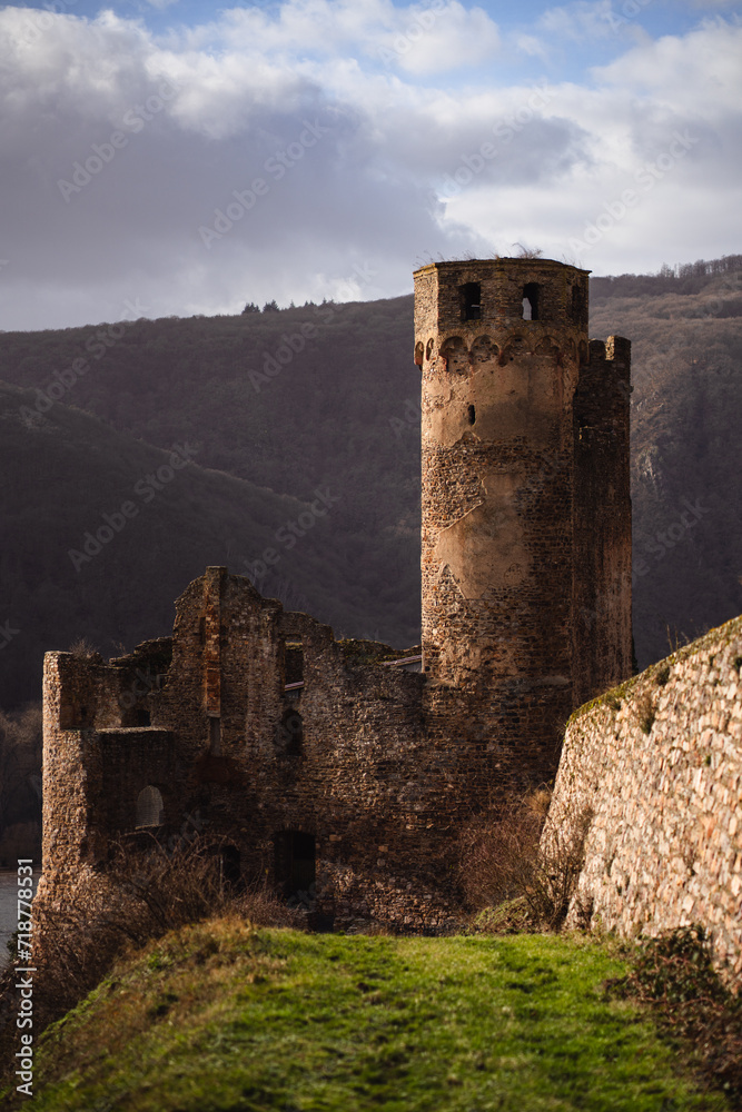 Ruine Burg Ehrenfels, Januar 2024