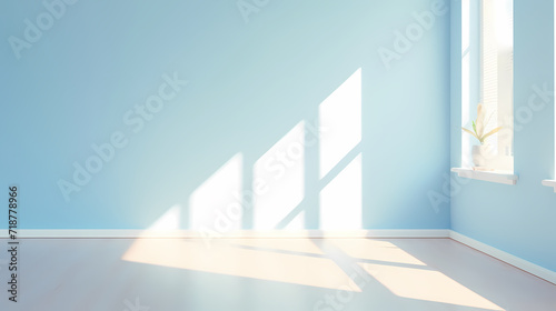 3D rendering minimalist interior room, empty room, minimalist style interior background