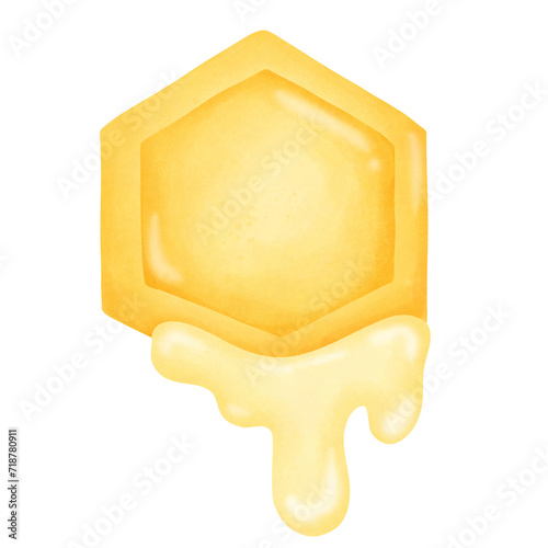 Honeycomb cartoon drawing