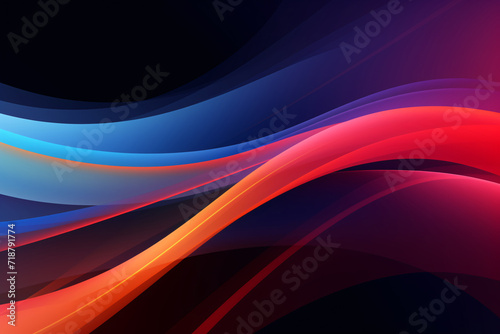Abstract Lines Flow, Vibrant and Modern Background Design
