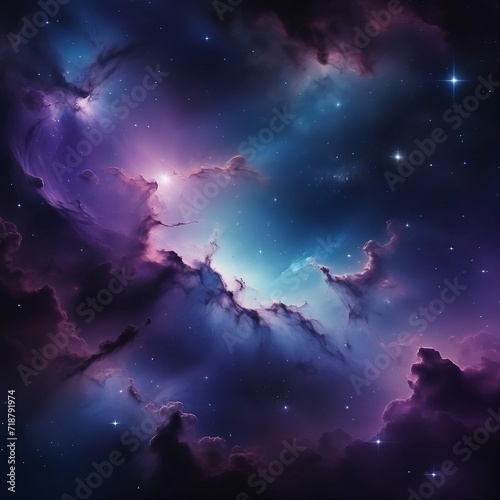 nebula in the space © Amila
