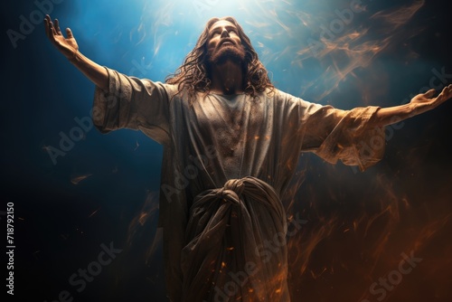 Jesus Christs Open Arms: Resurrection, Salvation, Love photo