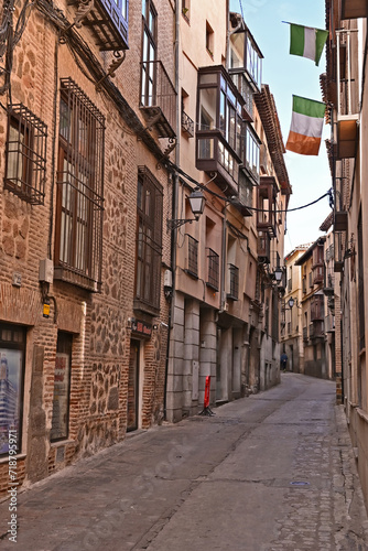 Toledo, strade e vicoli della città vecchia - Spagna 