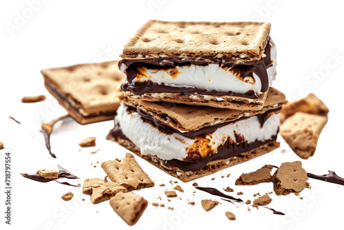 Smores Isolated on Transparent Background