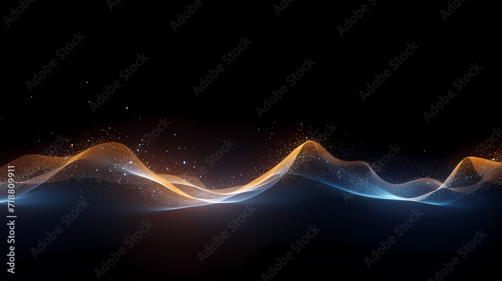 Abstract background of future network technology and network connections Abstract background of future network technology and network connections