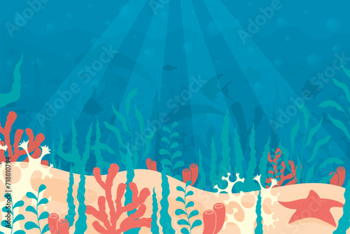 underwater world background