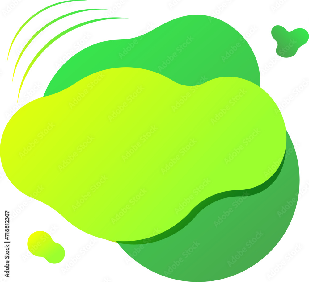 vector abstract fluid liquid elements with gradient neon colors, offer, speech bubble, yellow, green vector abstract fluid liquid elements with gradient neon colors, offer, speech bubble, yellow, green