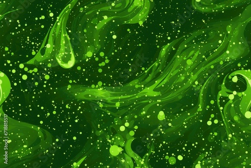 Green slime background