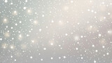 Winter background, abstract with snow, lights, in light shades of white, gray, silver, pastel