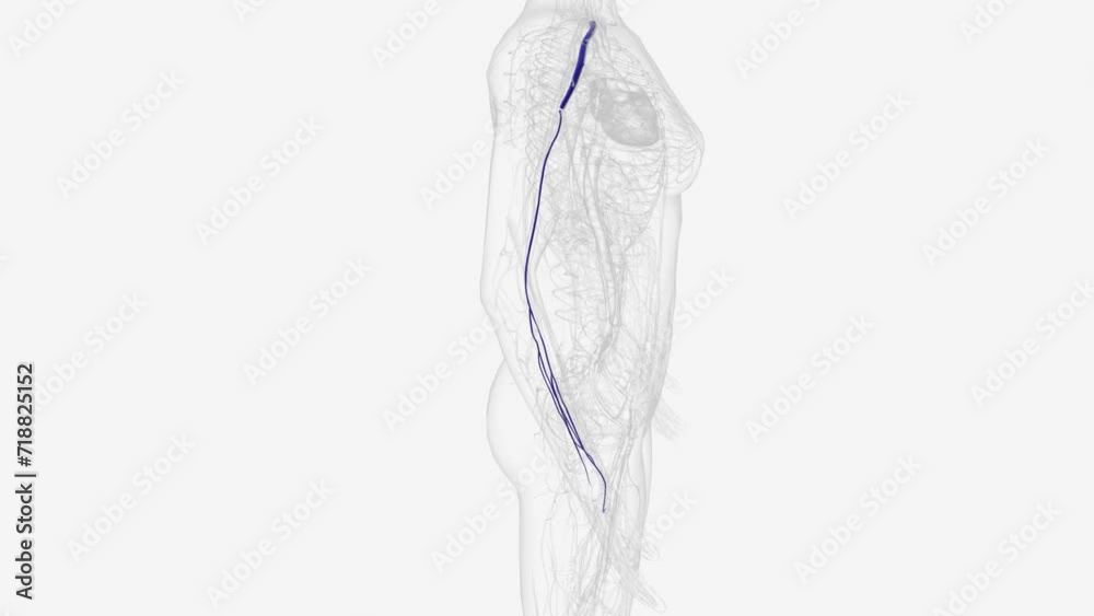 Deep veins of right arm and forearm . Deep veins of right arm and forearm .