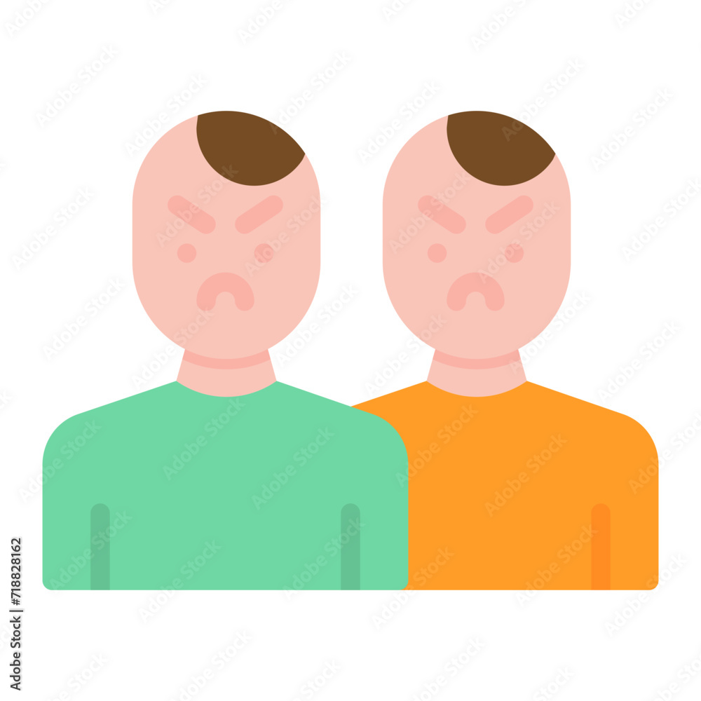 Fototapeta premium Cellmate icon vector image. Can be used for Prison.