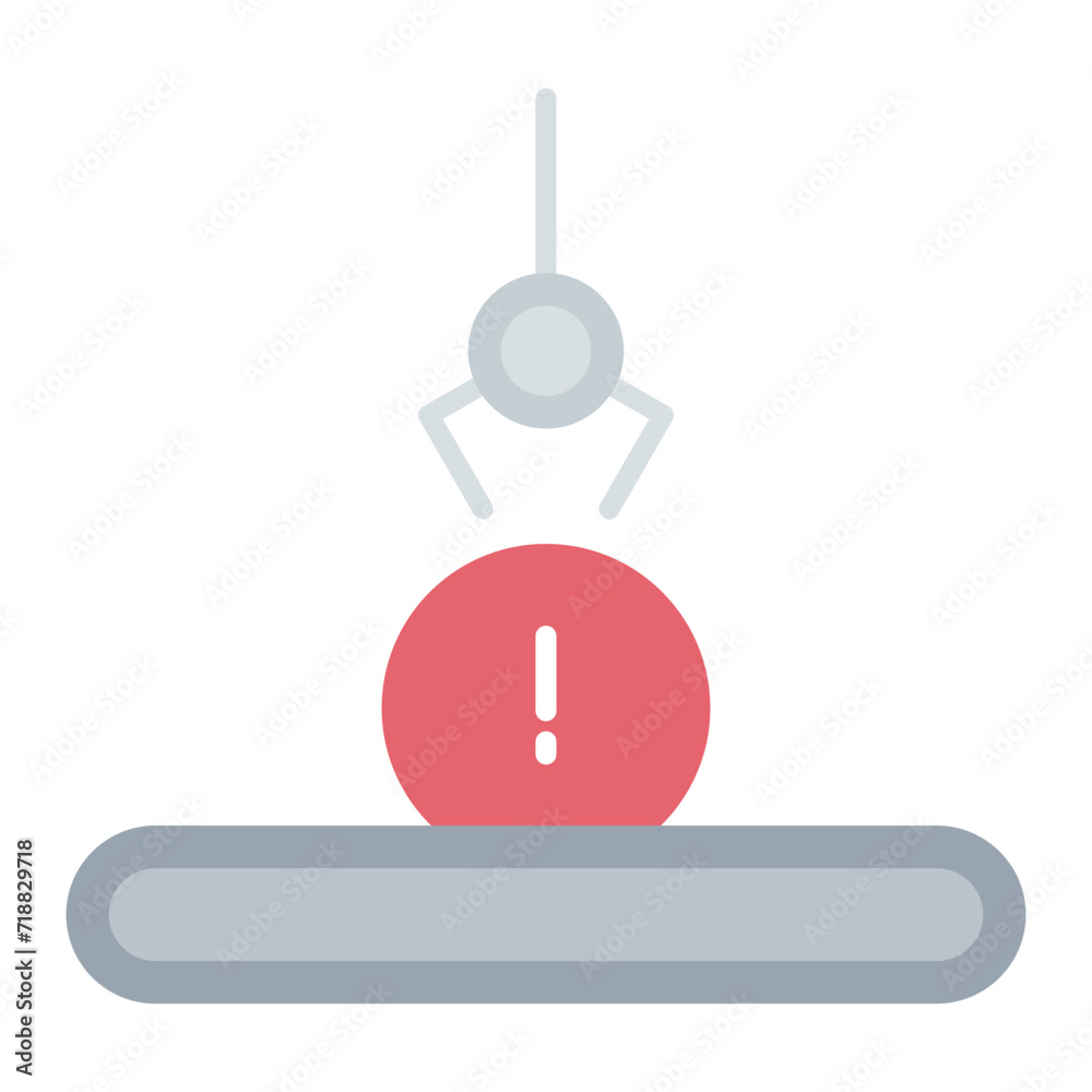 Machine Failure icon vector image. Can be used for Factory. Machine Failure icon vector image. Can be used for Factory.