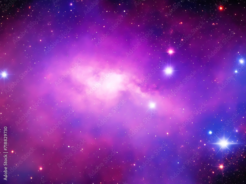 Gradient abstract Space stars constellation background, cool wallpapers