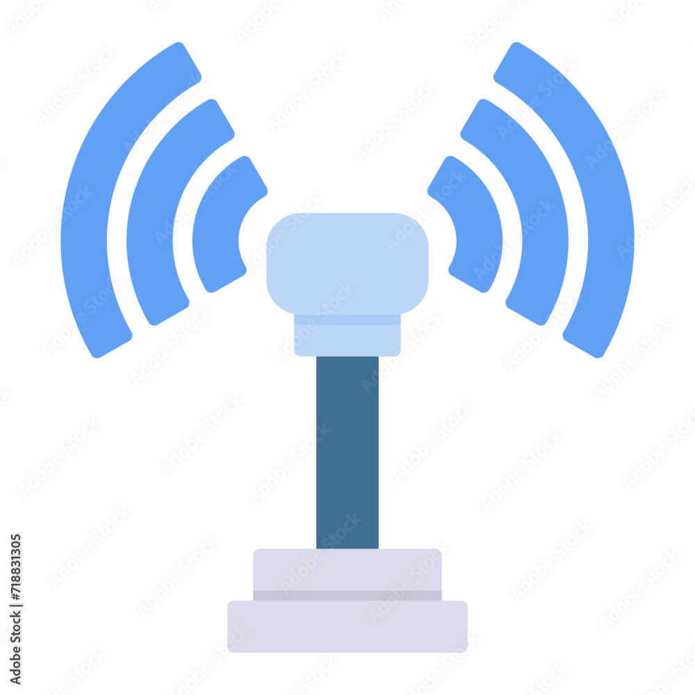 Wireless icon vector image. Can be used for Web Hosting.