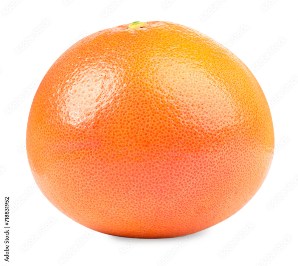 Fresh ripe grapefruit isolated on white. Citrus fruit Fresh ripe grapefruit isolated on white. Citrus fruit