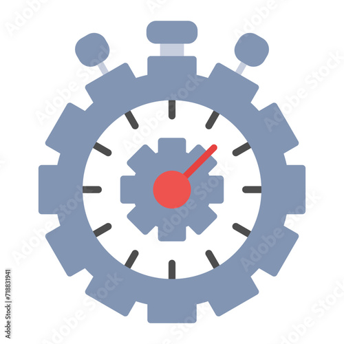 Fast Processing icon vector image. Can be used for Web Hosting.
