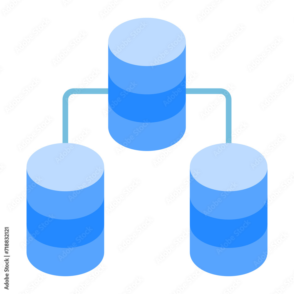 Database icon vector image. Can be used for Web Hosting. Database icon vector image. Can be used for Web Hosting.