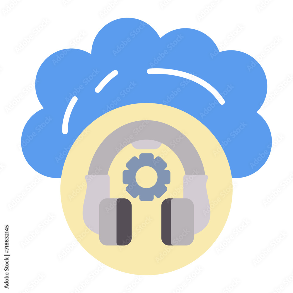 Customer Support icon vector image. Can be used for Web Hosting. Customer Support icon vector image. Can be used for Web Hosting.
