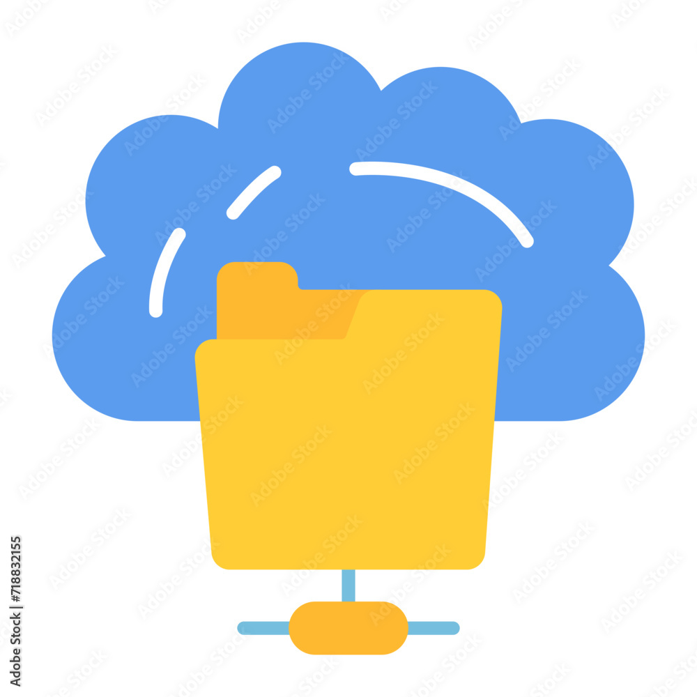 Cloud Drive icon vector image. Can be used for Web Hosting. Cloud Drive icon vector image. Can be used for Web Hosting.
