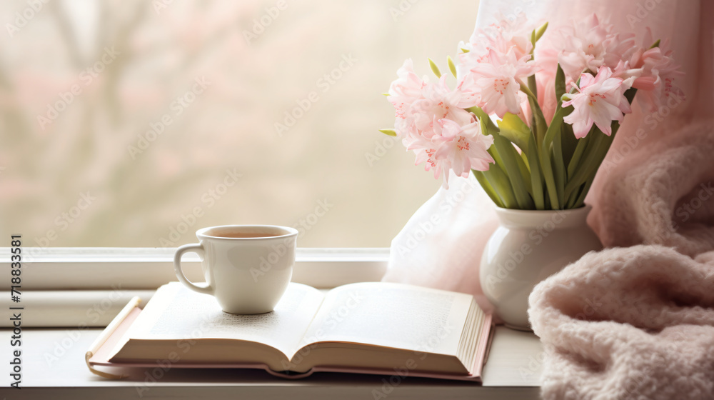 Cozy Easter spring still life scene, Cup of coffee, cup, tea, coffee, drink, flower, white, beverage, flowers, breakfast, hot, bouquet, table, spring, morning, pink, teacup, food, nature, fresh, green Cozy Easter spring still life scene, Cup of coffee, cup, tea, coffee, drink, flower, white, beverage, flowers, breakfast, hot, bouquet, table, spring, morning, pink, teacup, food, nature, fresh, green