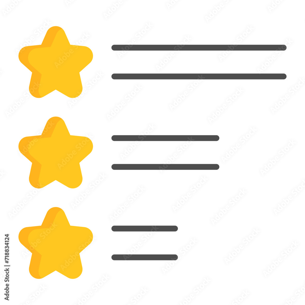 Rating icon vector image. Can be used for Web Store. Rating icon vector image. Can be used for Web Store.