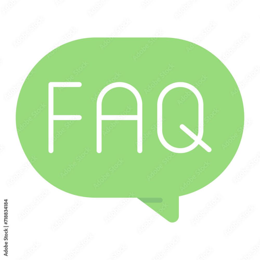 Faq icon vector image. Can be used for Web Store. Faq icon vector image. Can be used for Web Store.