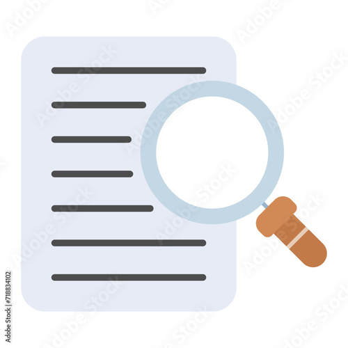 Description icon vector image. Can be used for Web Store.