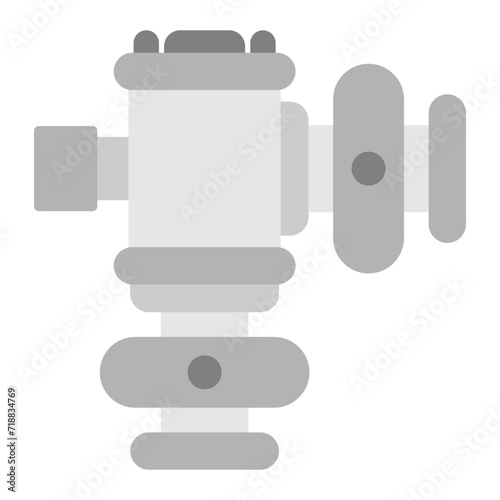 Vacuum Breaker icon vector image. Can be used for Plumbing.