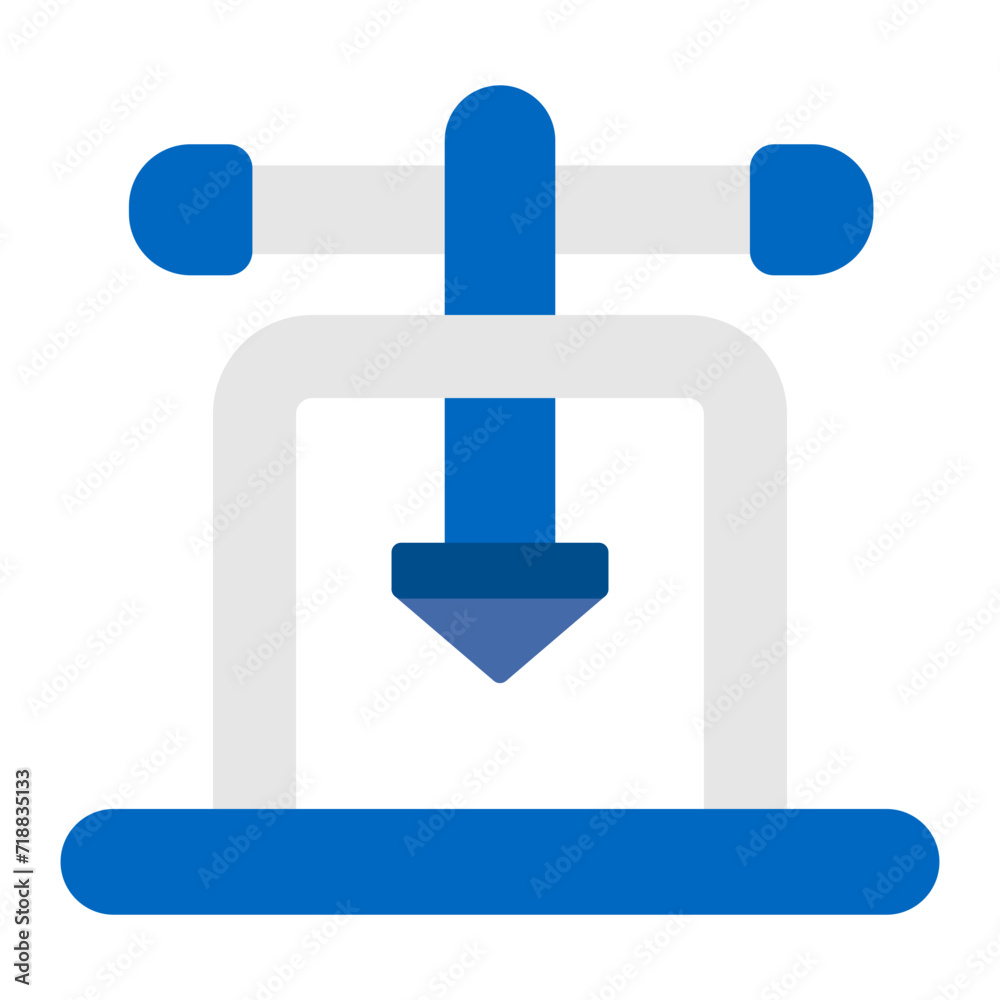 Flaring Tool icon vector image. Can be used for Plumbing.
