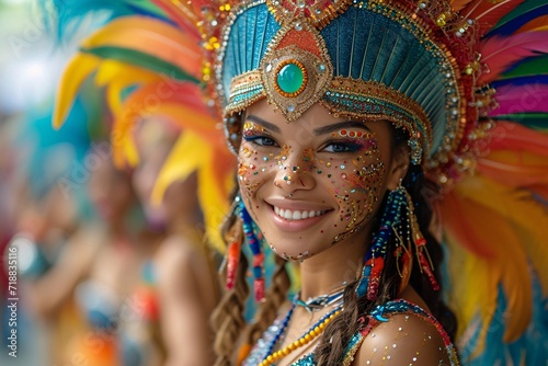 Carnaval Colors: A Vibrant Celebration of Life Generative AI