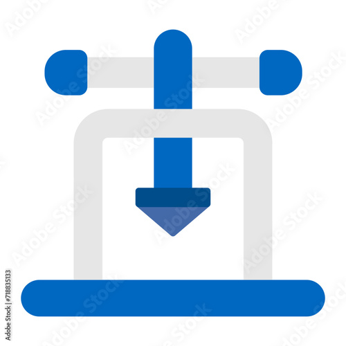 Flaring Tool icon vector image. Can be used for Plumbing.
