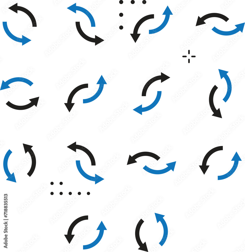 Arrow icons set. Arrow collection. Simple arrow big set. Vector illustration Arrow icons set. Arrow collection. Simple arrow big set. Vector illustration