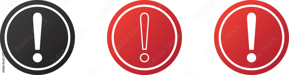 Danger, warning, Caution signs. Vector illustration Danger, warning, Caution signs. Vector illustration