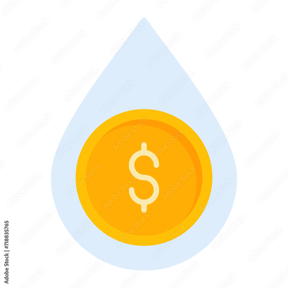 Liquidity icon vector image. Can be used for Finance. Liquidity icon vector image. Can be used for Finance.
