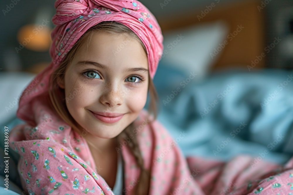 Pink Hair Scarf: A Cute and Trendy Accessory for the Modern Woman Generative AI Pink Hair Scarf: A Cute and Trendy Accessory for the Modern Woman Generative AI