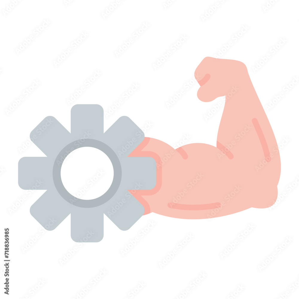 Hard Skills icon vector image. Can be used for Recruitment Agency.
