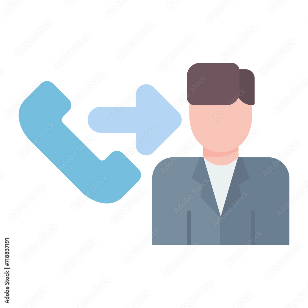 Contacting Candidates icon vector image. Can be used for Recruitment Agency. Contacting Candidates icon vector image. Can be used for Recruitment Agency.