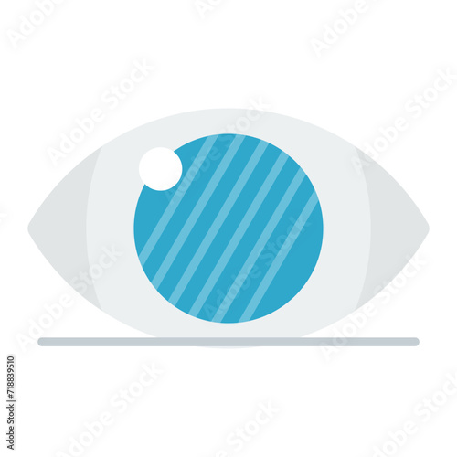 Glaucoma icon vector image. Can be used for Optometrist. photo