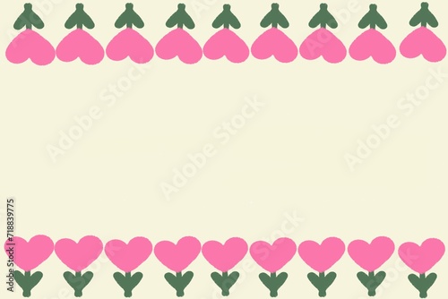 pink background with hearts