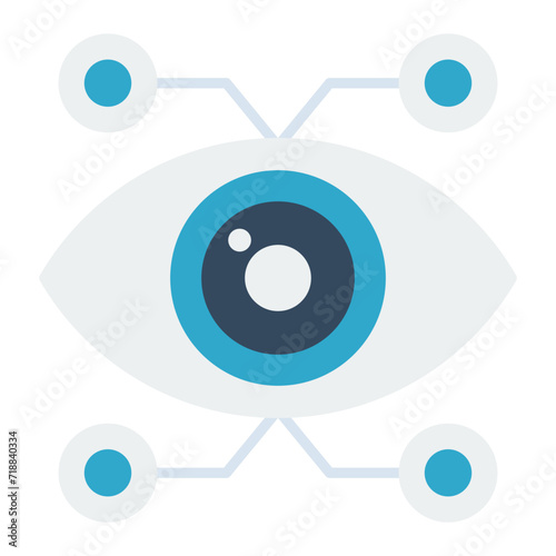 Visualisation icon vector image. Can be used for Alternative Medicine.