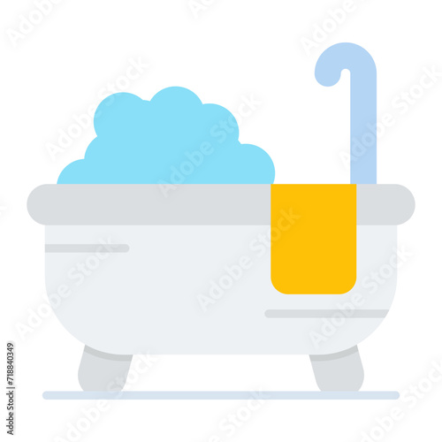 Thermal Bath icon vector image. Can be used for Alternative Medicine.