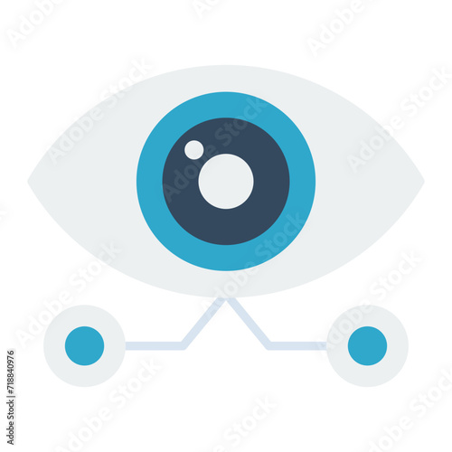 Guided Imagery icon vector image. Can be used for Alternative Medicine.